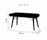 Banca Aras HAMAN 48X100X42