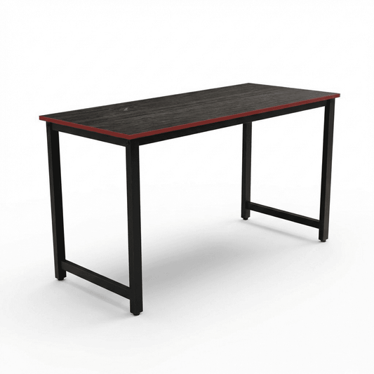 Masă de Birou Modernă și Funcțională – Masă pentru Calculator cu Blat Pin Atlantic și Cadru Metalic