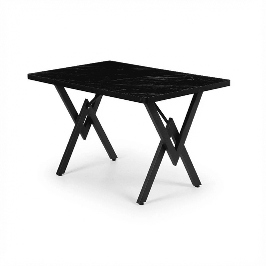 Masa Teddy 80*120, Bucatarie, Living, Cafenea, Marmura Negru