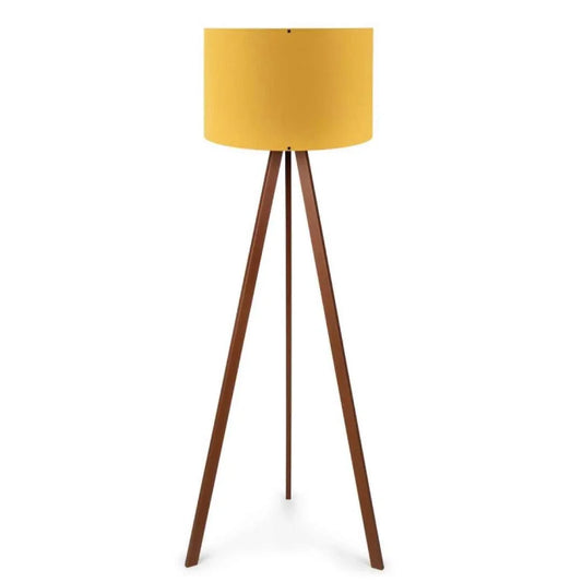 Desire Lampă de podea practică din lemn cu trei picioare - Desire Furniture