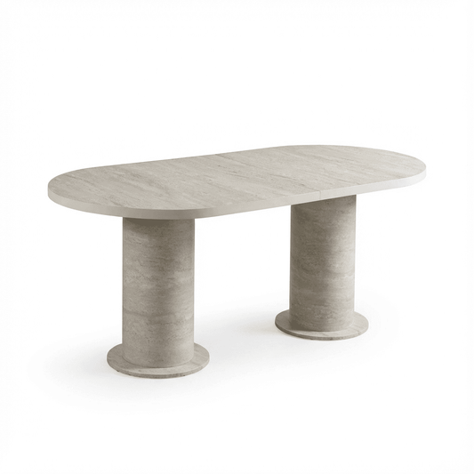 Masa Desire Ada 90*180 cm Marble Traverten