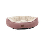 Pat Legend de lux pentru pisici/câini, bază antiderapantă, material certificat, lavabil, Rose-Crem
