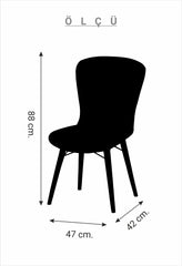 Safir Scaun Gri / Desire Furniture - Desire Furniture