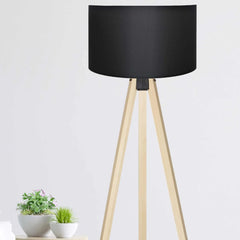 Desire Lampă de Podea Practică din Lemn cu Trei Picioare - Desire Furniture