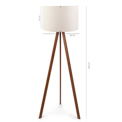 Desire Lampa de Podea Practica din Lemn cu trei Picioare - Desire Furniture