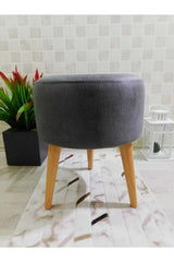 Taburet Petra Gri Antracit / Desire Furniture - Desire Furniture