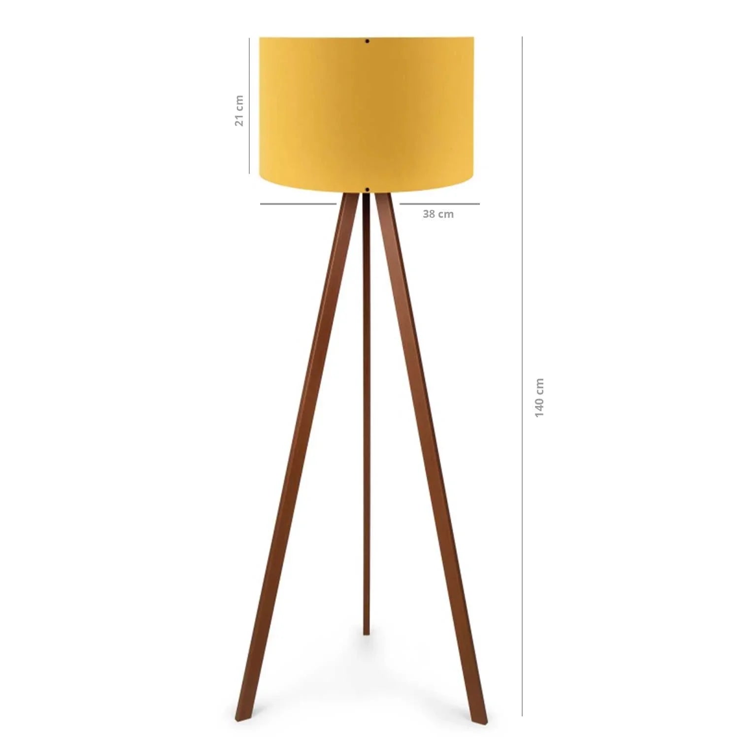 Desire Lampă de podea practică din lemn cu trei picioare - Desire Furniture
