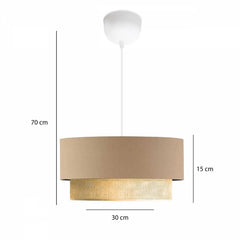 Desire Candelabru cu pandantiv din material textil Bohemian Series - Desire Furniture
