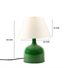 Desire West Abajur Verde Retro - Desire Furniture
