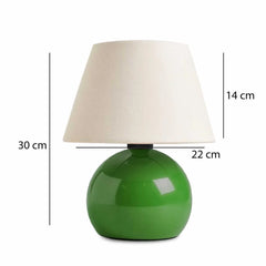 Desire Carpi Metal Verde Abajur - Desire Furniture