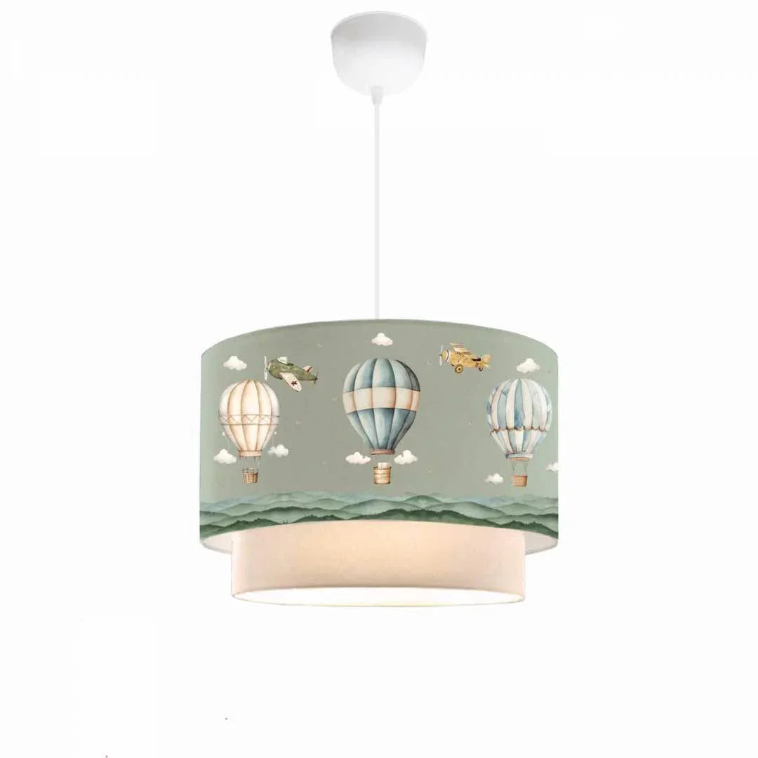 Desire Lampă suspendată Balloon pentru Camera Copiilor, verde pastel - Desire Furniture