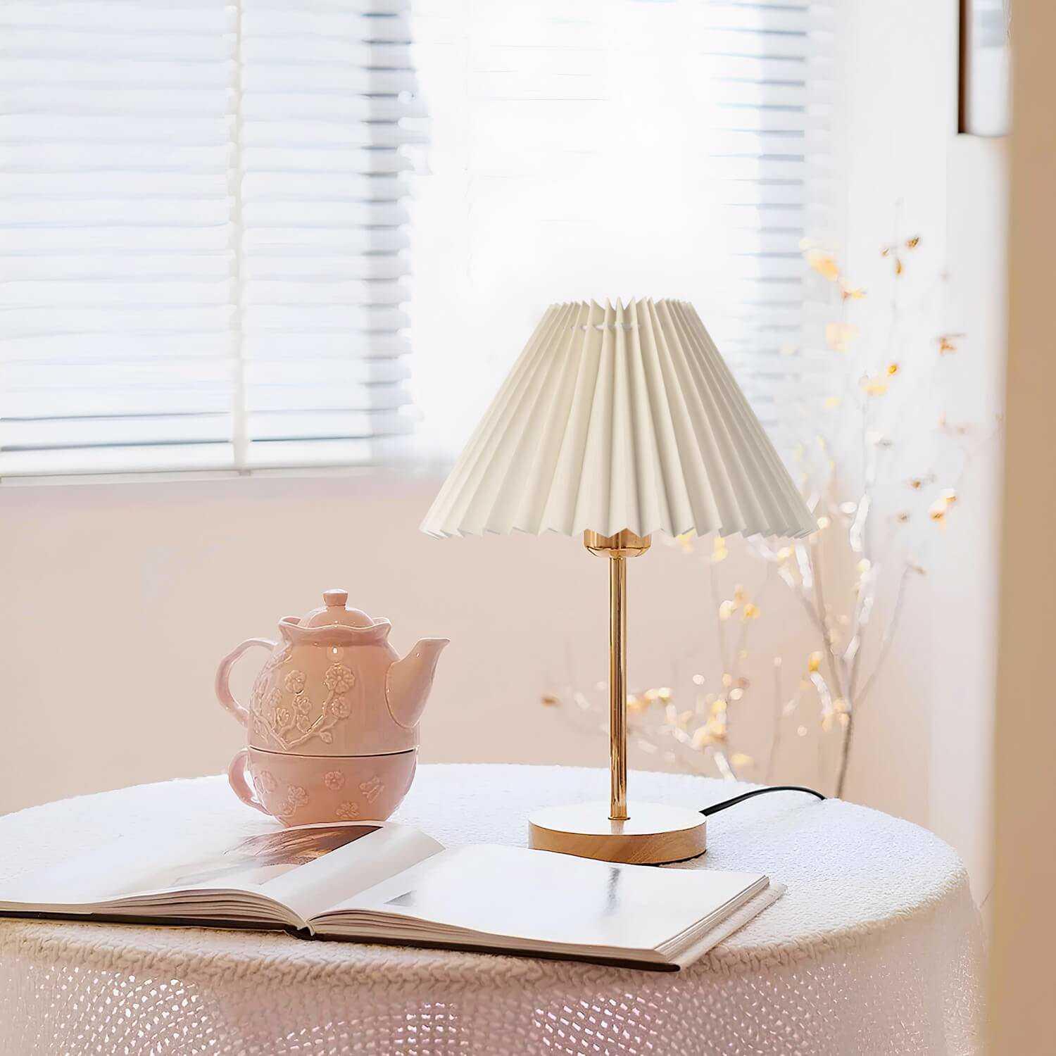 Desire Lotus Abajur din lemn - Desire Furniture