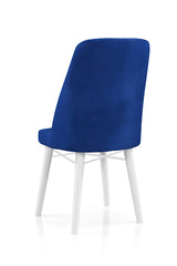 Babyface Madrid Set Masa Extensibila 80 x 130- 170 si Scaune 6 bucati Albastru