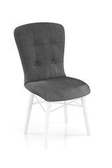 Babyface Safir Scaun Gri Antracit (piciore albe) / Desire Furniture - Desire Furniture