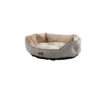 Pat Sprit de lux pentru pisici/câini, bază antiderapantă, material certificat, lavabil, Beige