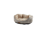 Pat Sprit de lux pentru pisici/câini, bază antiderapantă, material certificat, lavabil, Beige