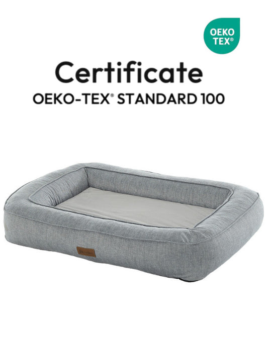 Peggy Luxury Cat/Dog Bed, Non-Slip Mat Certified OXEO Fabric , Washable Fabric