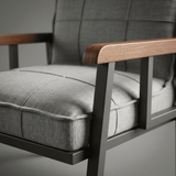 Set Mobilier de Grădină Modern cu Măsuță de Cafea – Canapea 2 Locuri + 2 Fotolii