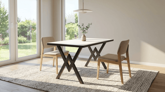 Masa Teddy 80*120, Bucatarie, Living, Cafenea, Alb Top