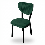 Scaun Mar, Cafenea, Restaurant, Bucatarie, Living, Metal, Babyface Textil, Verde - Desire Furniture