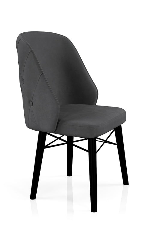 Babyface Lexus Scaun Gri Antracit (picioare negru) / Desire Furniture - Desire Furniture