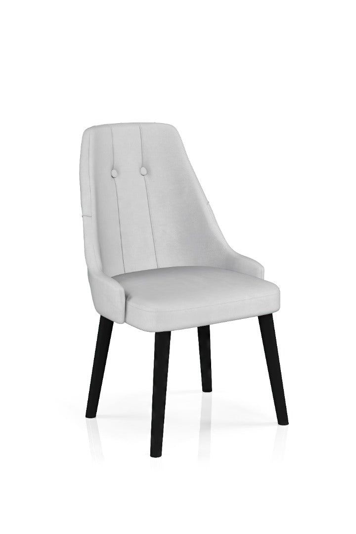 Babyface Eros Scaun Gri (picior negru) / Desire Furniture - Desire Furniture