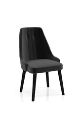 Babyface Eros Scaun Negru (picior negru) / Desire Furniture - Desire Furniture