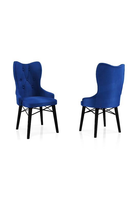 Scaun Babyface Lord Albastru Picior Negru