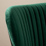Scaun Mar, Cafenea, Restaurant, Bucatarie, Living, Metal, Babyface Textil, Verde - Desire Furniture