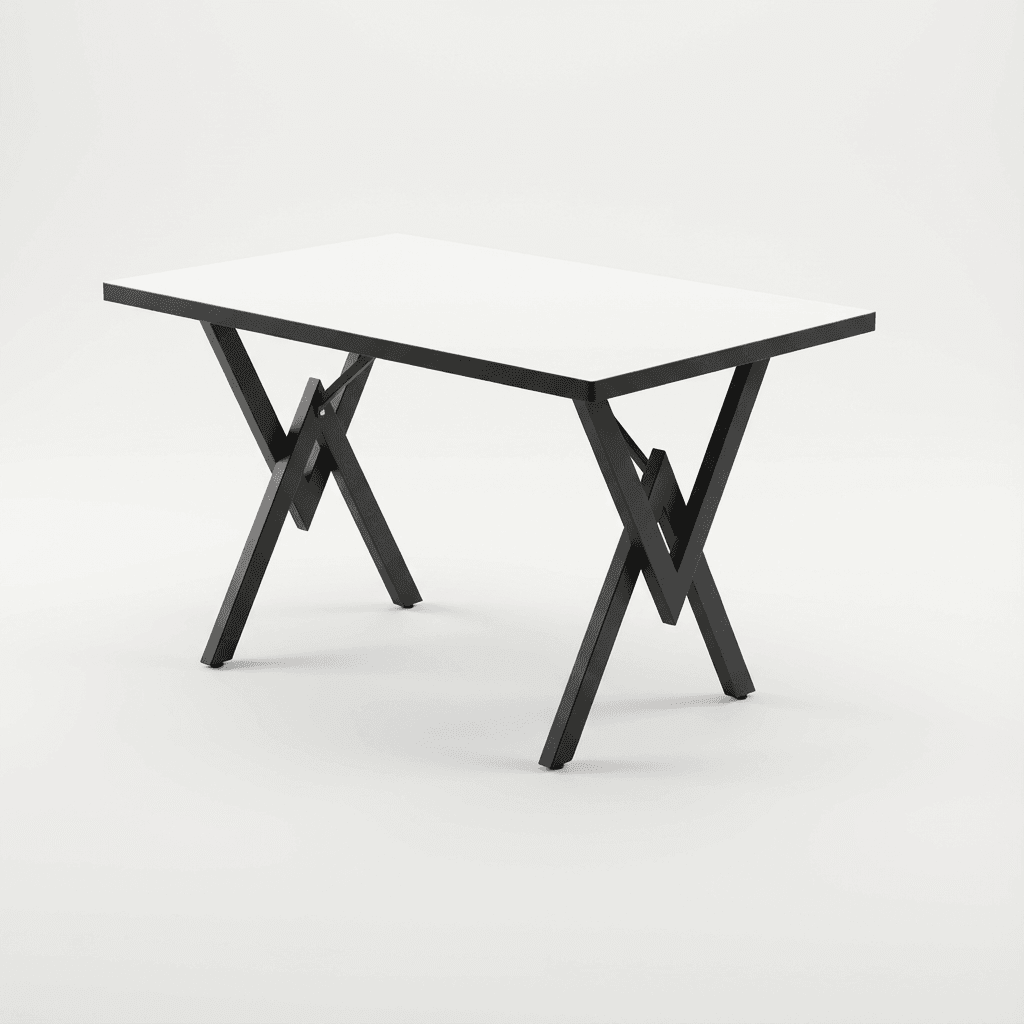 Masa Teddy 80*120, Bucatarie, Living, Cafenea, Alb Top