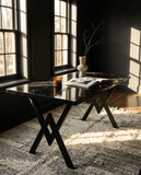 Masa Teddy 80*120, Bucatarie, Living, Cafenea, Marmura Negru