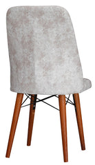 Desire Set Masa 80*170 Extensibila si Scaune 6 bucati Crem