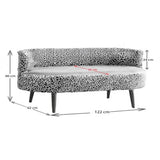 Set Canapea Sydney Tea Set - Mobilier Pentru cafenea, birou, balcon, grădină, sufragerie, material textil Teddy