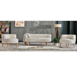 Set Canapea Sydney Tea Set - Mobilier Pentru cafenea, birou, balcon, grădină, sufragerie, material textil Teddy