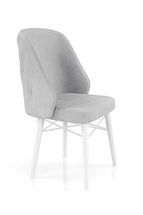 Babyface Lexus Scaun Gri (picioare albe) / Desire Furniture - Desire Furniture