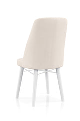 Scaun Babyface Madrid Crema Picioare Albe