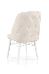 Scaun Babyface Lexus Crema Picioare Albe