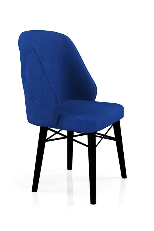 Babyface Lexus Scaun Albastru (picioare negru) / Desire Furniture - Desire Furniture