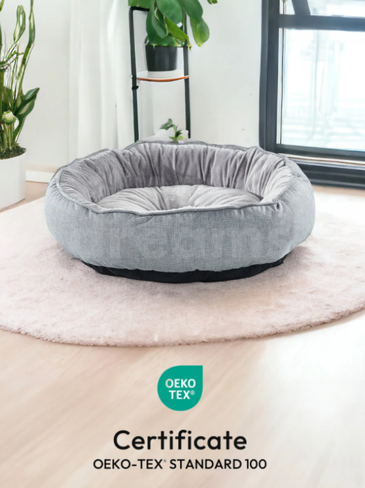 Pat de lux Russell pentru pisici/câini, covoraș antiderapant, material certificat M SIZE