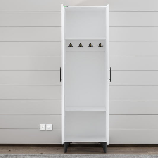 Vestiar Suspendat – Mobilier Modern din PAL Alb Lucios, Premium