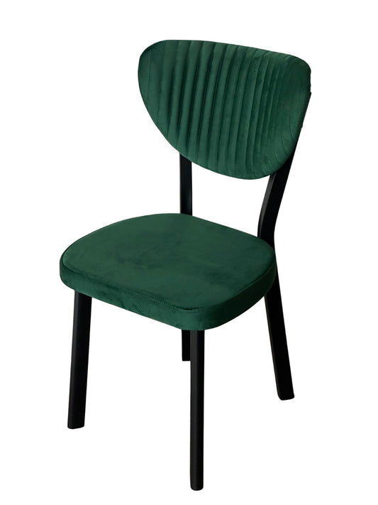 Scaun Mar, Cafenea, Restaurant, Bucatarie, Living, Metal, Babyface Textil, Verde - Desire Furniture