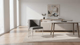 Monaco Scaun de Machiaj, Living, Dormitor, Ho Re Ca, Luxury,Cadru Metal Cromat, Gri