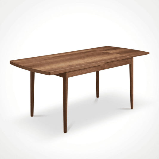 Sormis Set Extensibila 80x 135 (80 x 178) Si Scaun 6 Buc Crem Picior Nuc