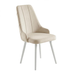 Scaun Babyface Eros Crem Picior Albe