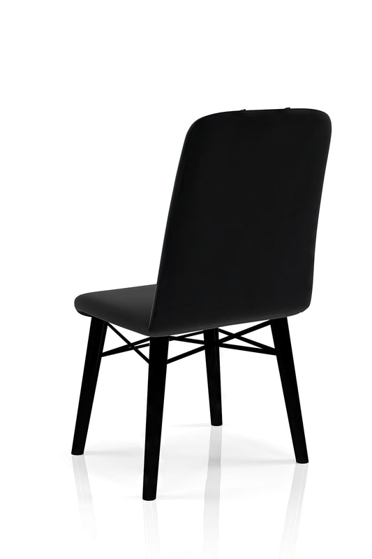 Banca Scaun Babyface Negru Picior Negru