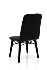 Banca Scaun Babyface Negru Picior Negru