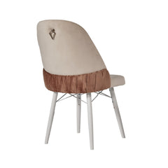 Colezyon Scaun Crem-Maro / Desire Furniture - Desire Furniture