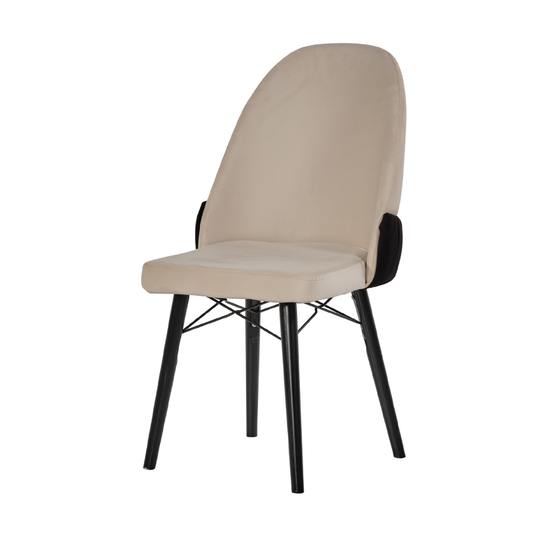 Scaun Colezyon Crem Negru