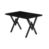 Masa Teddy 80*120, Bucatarie, Living, Cafenea, Marmura Negru