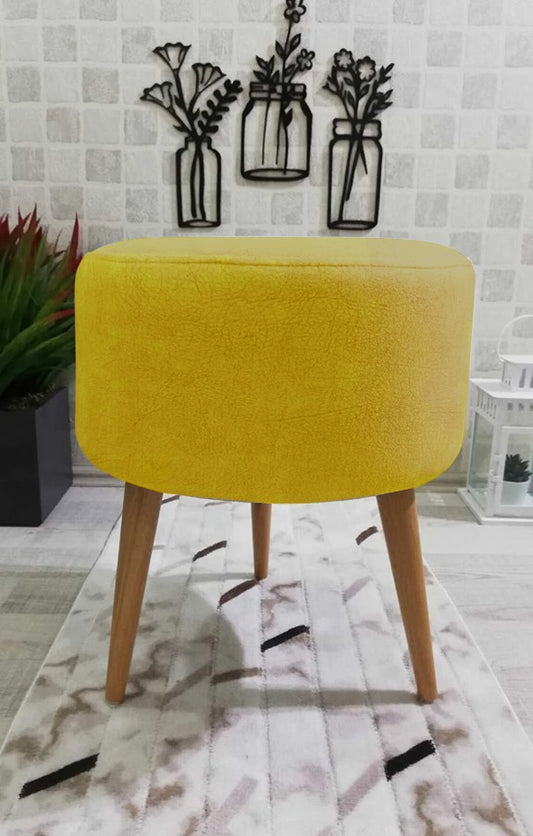 Taburet Petra Mustar / Desire Furniture - Desire Furniture
